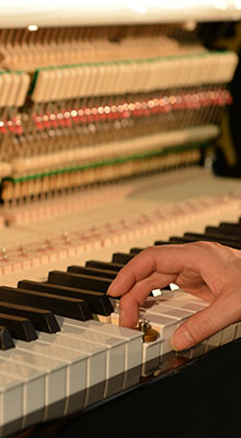 Production of Becker pianos